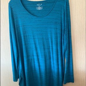 Apt 9 Long Sleeve Long Top